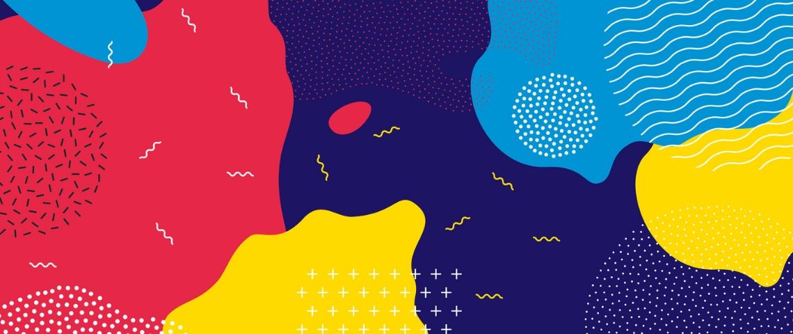 À quoi ressemblera l'identité visuelle de demain ? Pop art abstrait et coloré