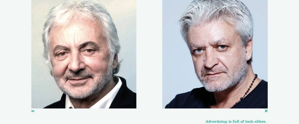 Pour ses 20 ans, Joe La Pompe affiche son concept avec humour Stéphane Xiberras de l’agence BETC et le coiffeur Franck Provost