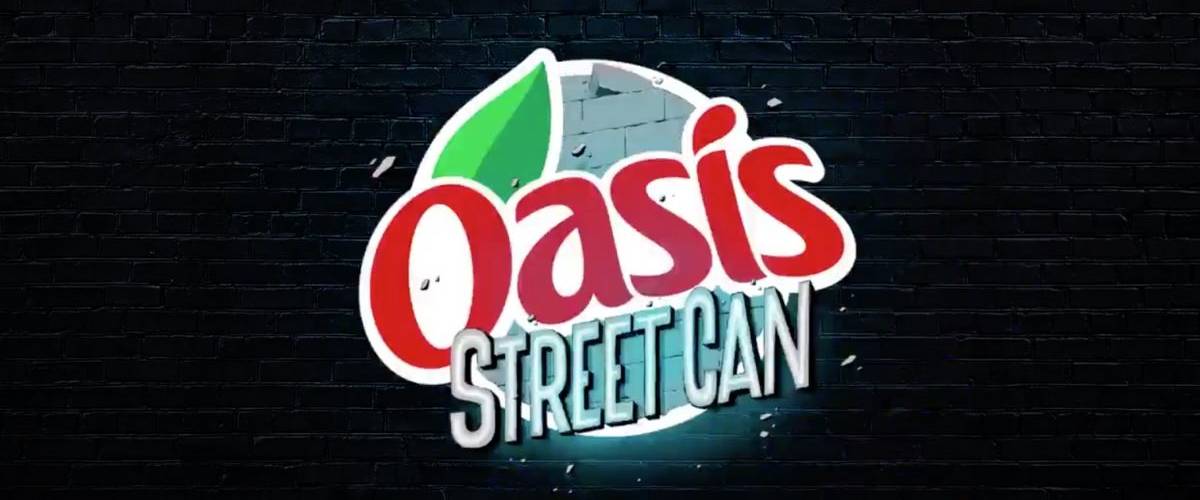 En lançant son concours Oasis génère un bad-buzz sur Twitter Logo de la campagne StreetCan Oasis