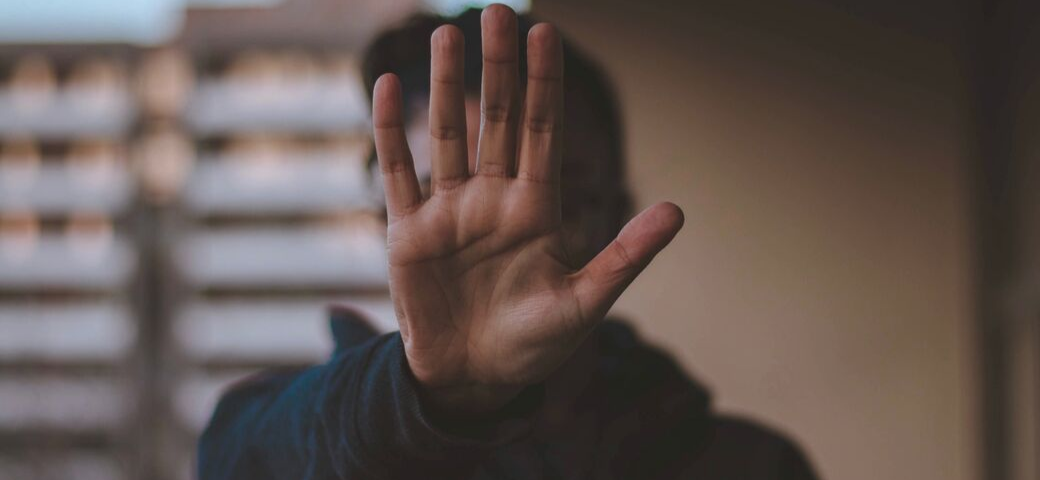 Stop hand Stop hand