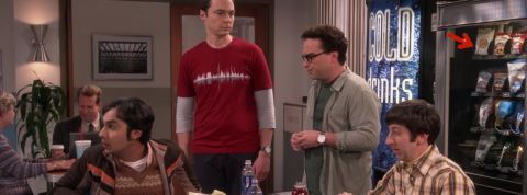 The Big Bang Theory - placement de produit The Big Bang Theory