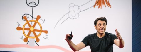 4 conférences sur la créativité à (re)voir sans modération un homme parlant durant une conférence