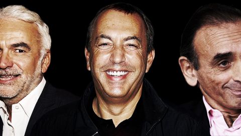 Les portraits de trois chroniqueurs et présentateurs de CNews