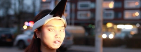 Non, les manifestants hongkongais n'utilisent pas de masques virtuels Extrait de la vidéo de Jing-Cai Liu