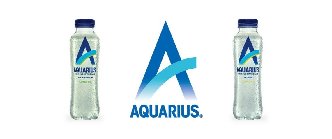 Coca Cola lance Aquarius une eau enrichie en zinc et magnésium pour les millenials Visuel de la nouvelle eau Aquarius pour les millenials de Coco-Cola