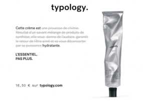 Pub d'un tube de cosmétique