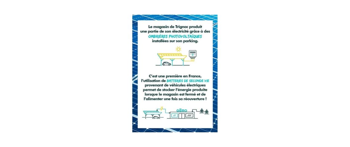 Gemo s'enagage dans démarche RSE Visuel de la démarche RSE Mieux de Gemo