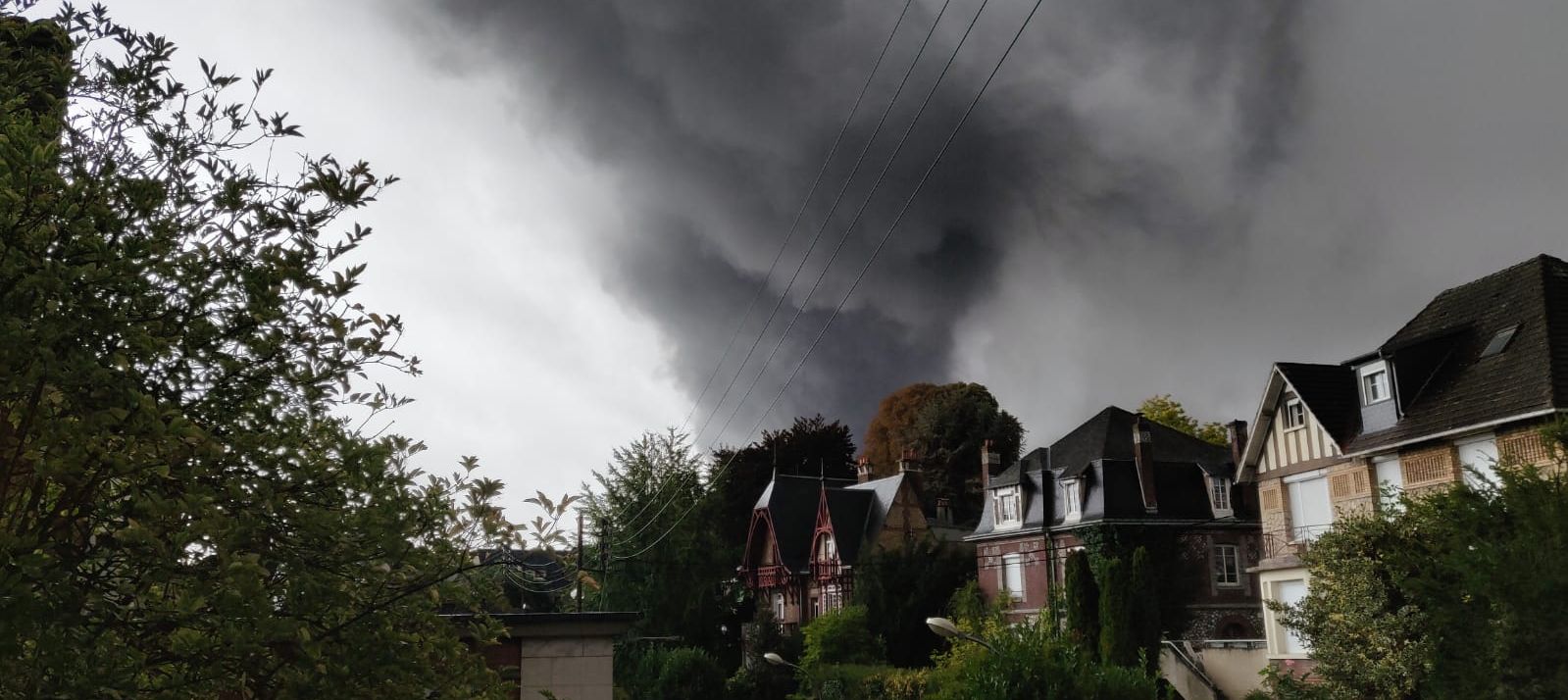 Rouen incendie usine Rouen incendie usine