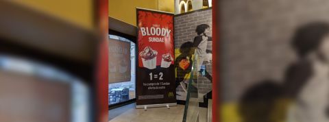 McDonald's fait un fail pour Halloween La campagne de McDonald's au Portugal pour Halloween