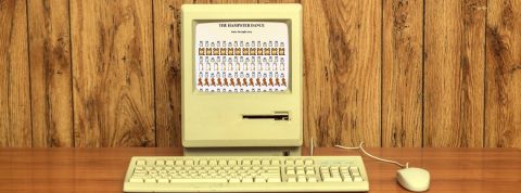 Instant nostalgie : les 50 sites les plus importants de l'histoire du Web Ordinateur retro affiche la page du site Hampster Dance