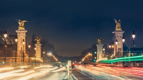 photo paris la nuit
