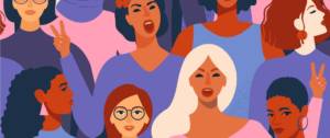 Illustration de femmes de couleurs différentes