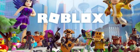 Roblox, la plateforme de jeux vidéo moche mais qui monte des petits personnage de jeux vidéo qui volent dans une ville futuriste