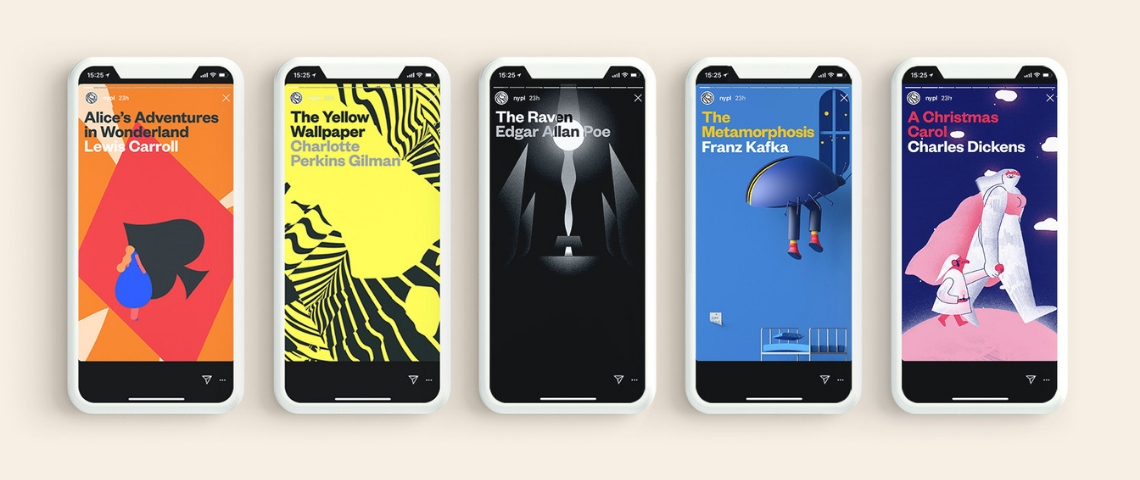 En un an, 300 000 personnes ont lu des romans sur Instagram mockup romans instagram stories