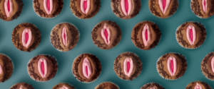 des cupcakes en forme de vagins