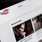 Page d'accueil de YouTube avec rubrique "recommandation"