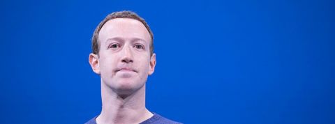 Démantèlement de Facebook, modération... Mark Zuckerberg se confie sans filtre Mark Zuckerberg lors d'une conférence Facebook en 2018