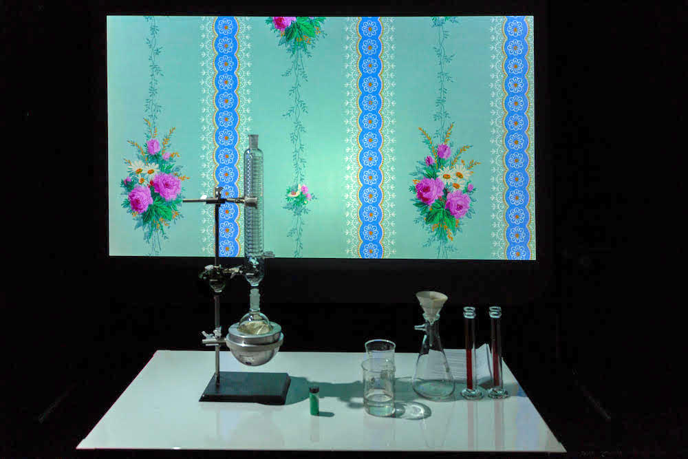 Une installation artistique et scientifique