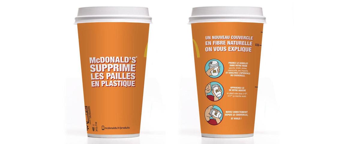 Quelles marques suppriment le plastique ? Les nouveaux gobelets McDonald's sans plastique