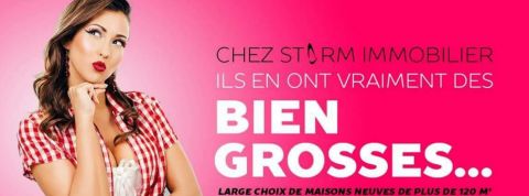 En 2019, les pubs sexistes sont toujours là une pub sexiste dans le secteur de l'immobilier
