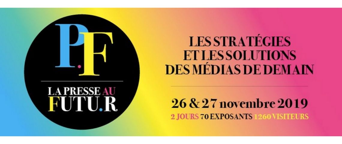La 13ème éditions du salon « La Presse au Futur » organisé par DotEvents aura lieu les 26 et 27 novembre 2019 à Paris Logo du Salon La Presse au Futur