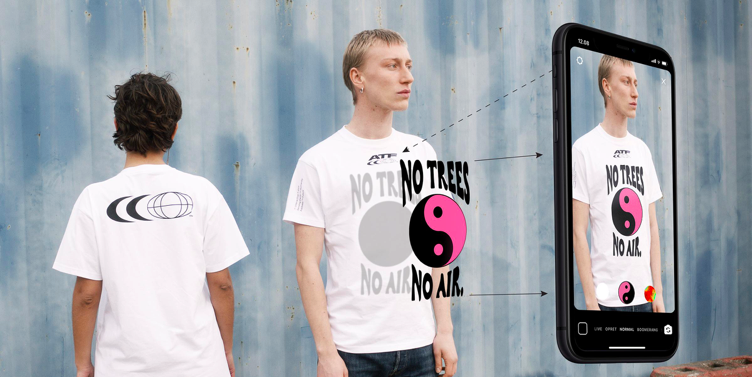 Virtue et carlings lancent un t-shirt en realité augmentée t-shirt « the last statement »