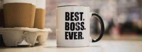 Qui sont les meilleurs employeurs en France ? une tasse avec l'inscription - best boss ever -