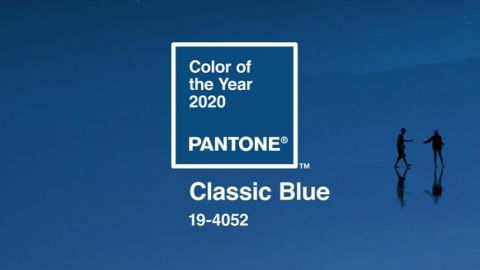 couleur bleu année 2020 pantone