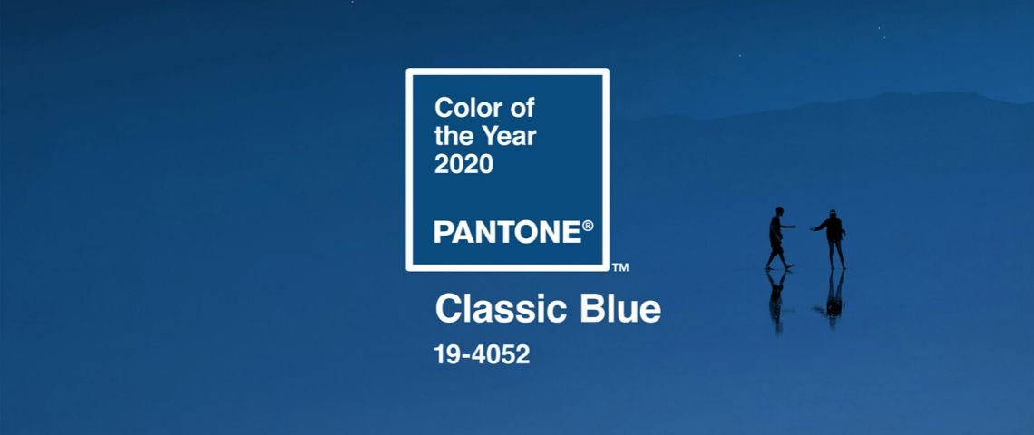 Et la couleur Pantone de l’année 2020 est… couleur bleu année 2020 pantone