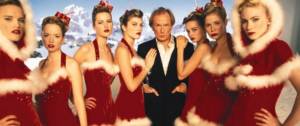 des femmes déguisées en mères noel dans le film love actually
