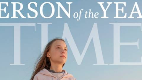Greta Thunberg à la Une du TIME