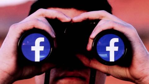 jumelles avec logo facebook