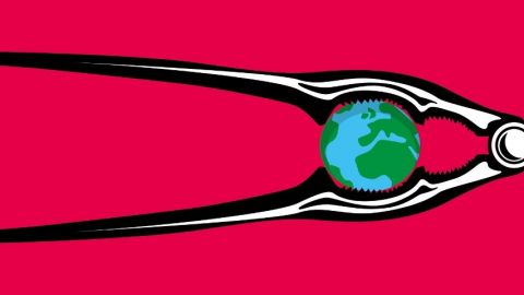 la terre dans un casse noix montage