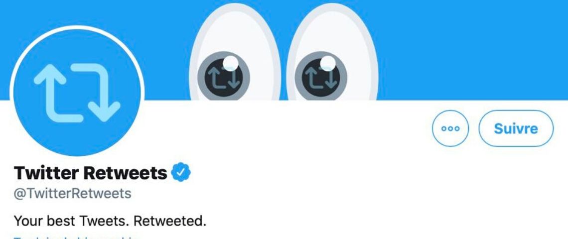 Twitter lance @TwitterRetweets : pour mettre en avant les meilleurs tweets Compte Twitter Retweets
