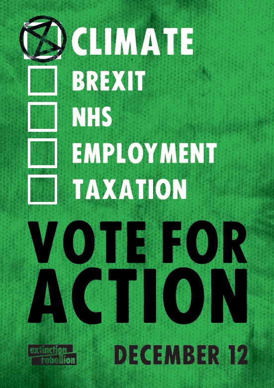 un poster pour sensibiliser au climat