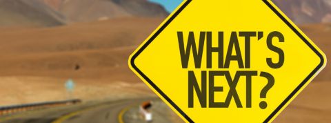 Quels nouveaux modèles pour les entreprises ? Un panneau - what's next - sur la route aux Etats-Unis