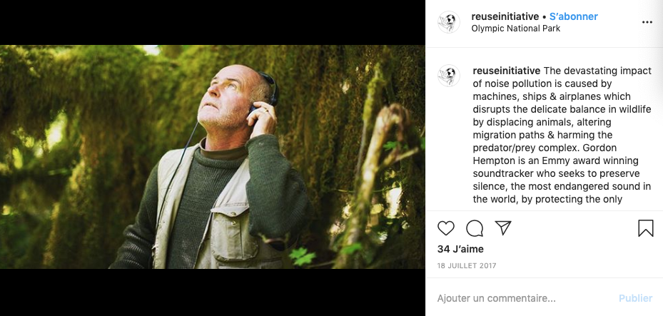 Le bioacousticien Gordon Hempton