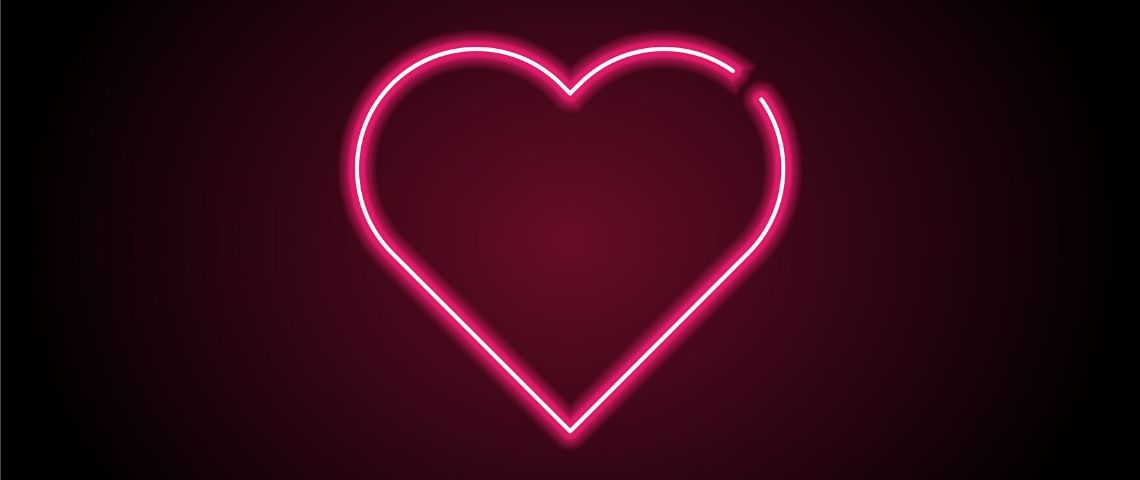 Grande philanthropie : le temps des comités de soutien Coeur rose en néon