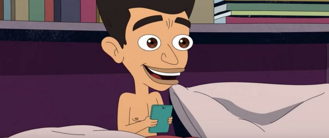De métafiction à auto-promo, comment l’univers Netflix réussit à nous rendre accros un adolescent regarde son téléphone dans son lit