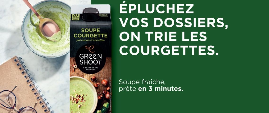 Greenshoot lance sa première campagne accompagnée par l'agence Braaxe Visuel de la campagne