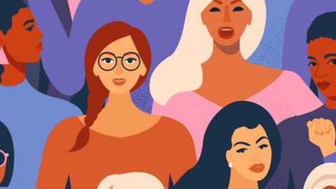 Plusieurs femmes dessinées