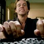 jim carrey tapant sur un clavier