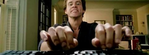 Ça y est, les GIFs ont définitivement envahi l’open space jim carrey tapant sur un clavier