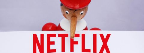 Quand Netflix gonfle ses audiences (et l’explique à ses actionnaires) pinocchio avec le logo netflix