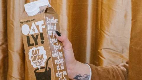 brique de lait d'avoine oatly