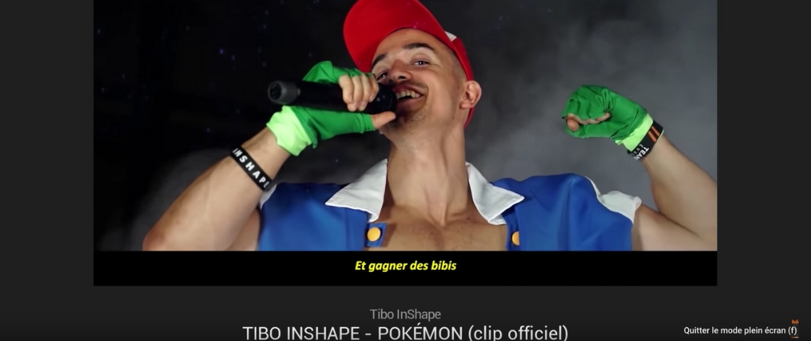 Le zapping de MisterFox un extrait du clip Pokemon de Tibo InShape
