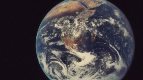 La planète Terre vue du ciel