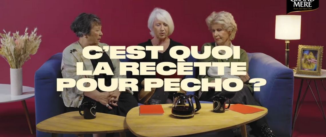 Café Grand’Mère fête les mamies avec un partenariat pop signe Konbini, Socialyse Paris et Havas Media Capture d'écran de la vidéo Book Club de Crac-Crac