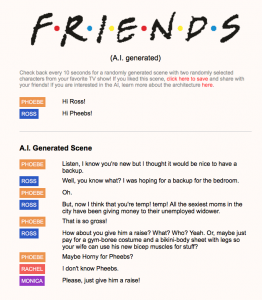 Un dialogue enter deux personnes