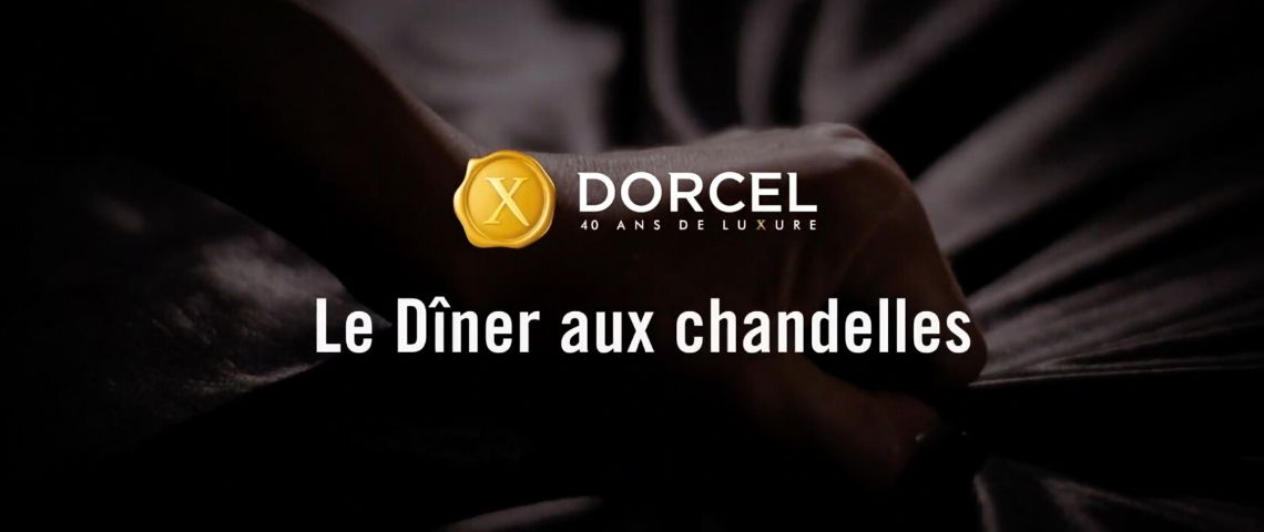 Dorcel lance 3 coffrets pour pimenter la Saint-Valentin Affiche Dorcel pour le coffret Diner aux Chandelles